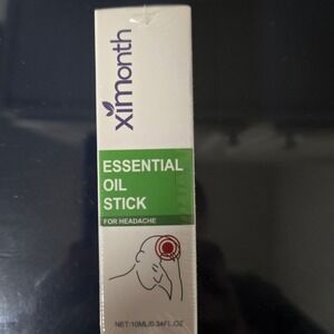 Ximonth Essential Oil Stick for Headache Migraine Relief Aromatherapy NEW